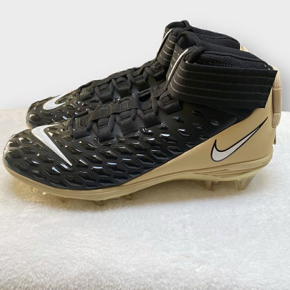 Nike Force Savage Pro 2 New Orleans Saints PE Black/Tan BV3969-013 Mens 12 Rare